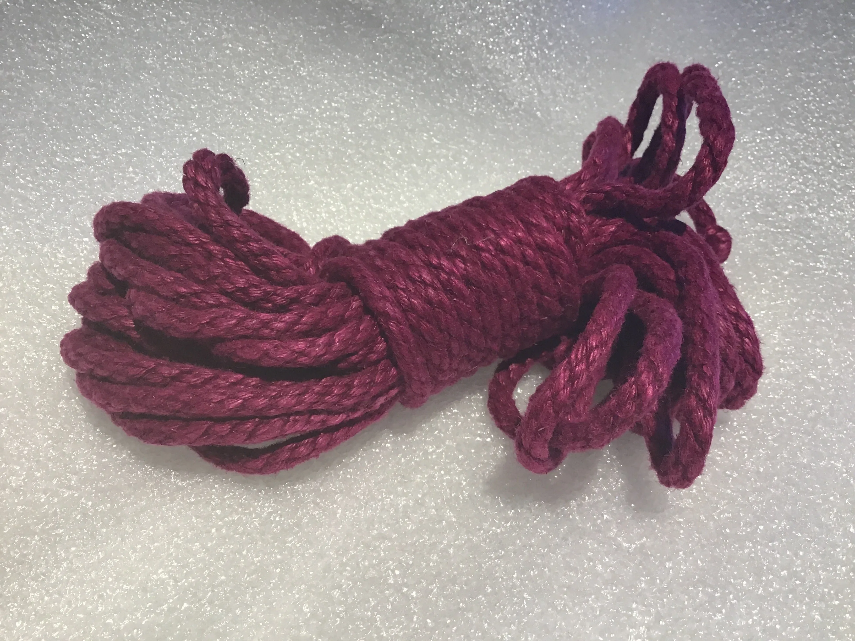 Hemp Bondage Rope - Hand Dyed / Prepared ~ Epic Rope Vancouver
