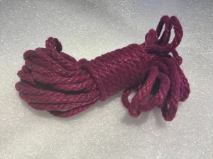 Hemp Bondage Rope - Hand Dyed / Prepared ~ Epic Rope Vancouver