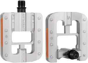 High Strength Aluminum Alloy Folding Pedals for Bicycles, Featuring Quick Fold Convenience, Anti Slip, and Reflective Safety Plate