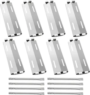 Hiorucet Grill Replacement for Bakers and Chefs GR2039201-BC-00, GD430, ST1017-012939, Grill Chef BIG-8116, Members Mark GR2039201-MM-00, M3206ALP, M3206ANG, Includes Heat Plate S9328A & Burner S1025A