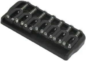 Hipshot Fixed 7-String Hardtail Electric Guitar Bridge, .Black