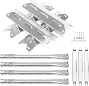 Hisencn SUS304 Stainless Steel Grill Replacement Parts for Kenmore 146.34611410 146.23679310 146.10016510 146.34461410 146.16198211 146.23673310 146.16142210 146.46366610 146.1001751 146.4636561