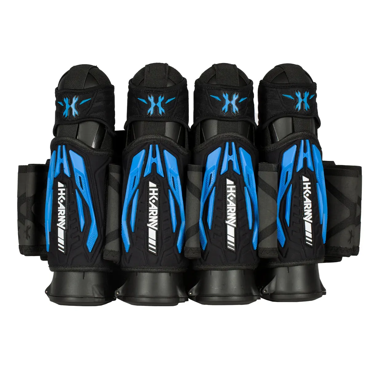 HK Army Zero G 2.0 Pro Strapless Paintball Pod Harness - Blue 4 3 4