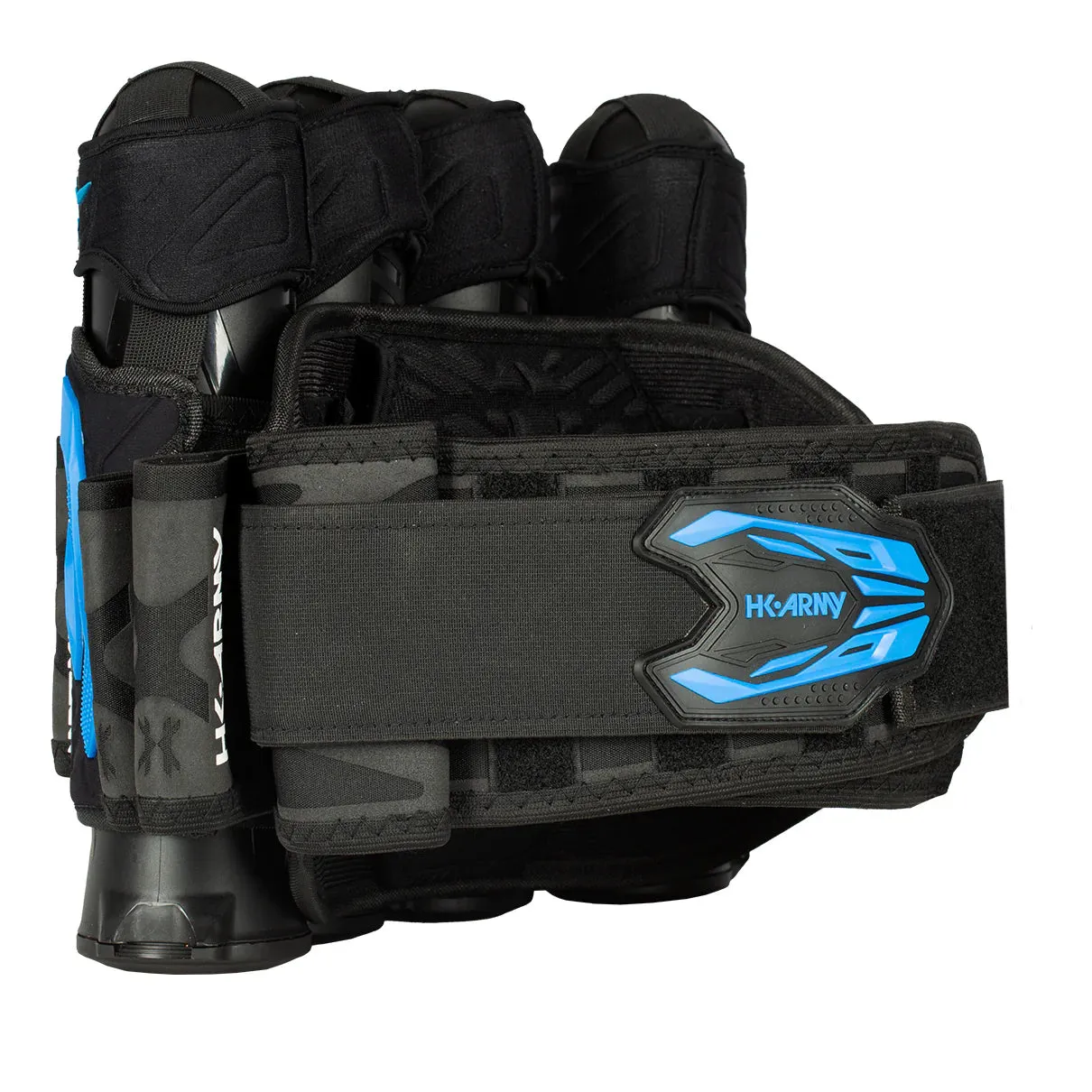 HK Army Zero G 2.0 Pro Strapless Paintball Pod Harness - Blue 4 3 4