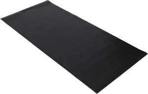 HolaHatha Lightweight Padded Exercise Yoga Mat, Non Slip Thick Foam Foldable Pad for Stretching and Workout Activity, 79 x 35.5" Medium, Grey