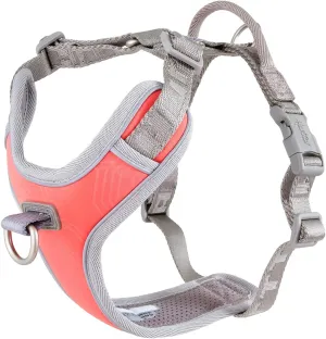 Hurtta Venture No-Pull Harness, Coral, 18-24 in