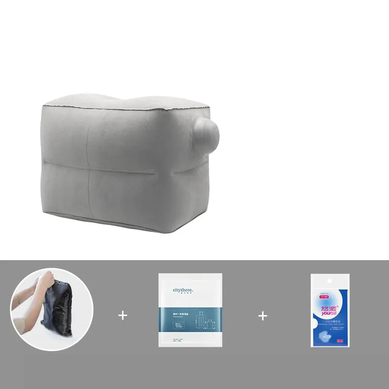 Inflatable foot pad