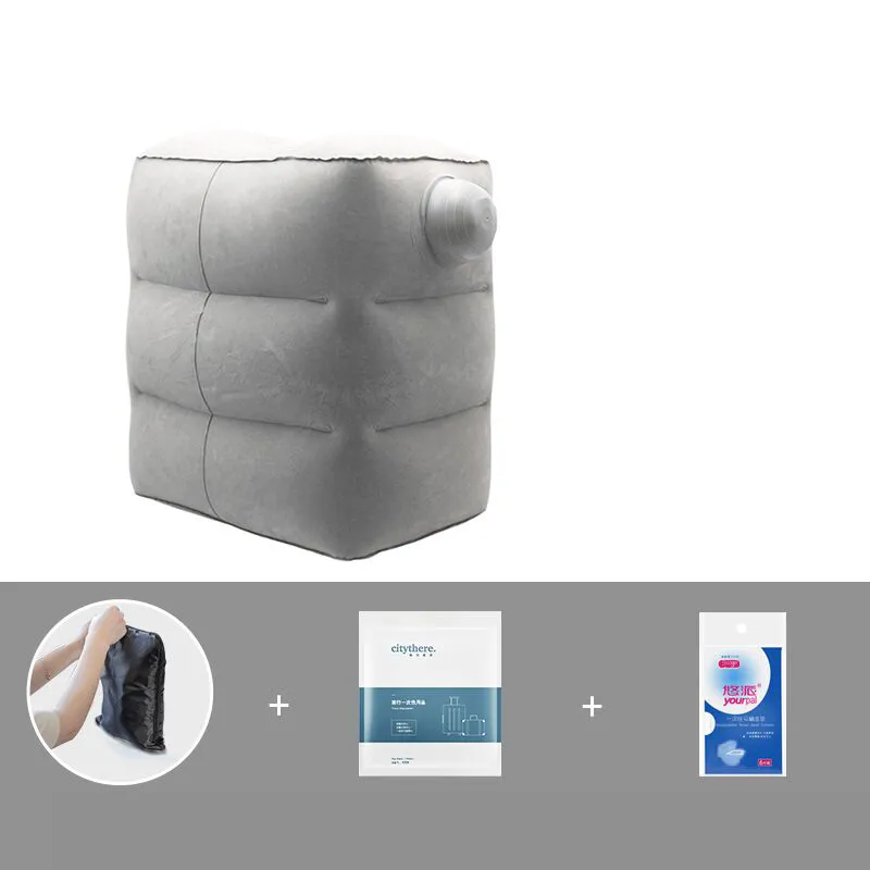 Inflatable foot pad