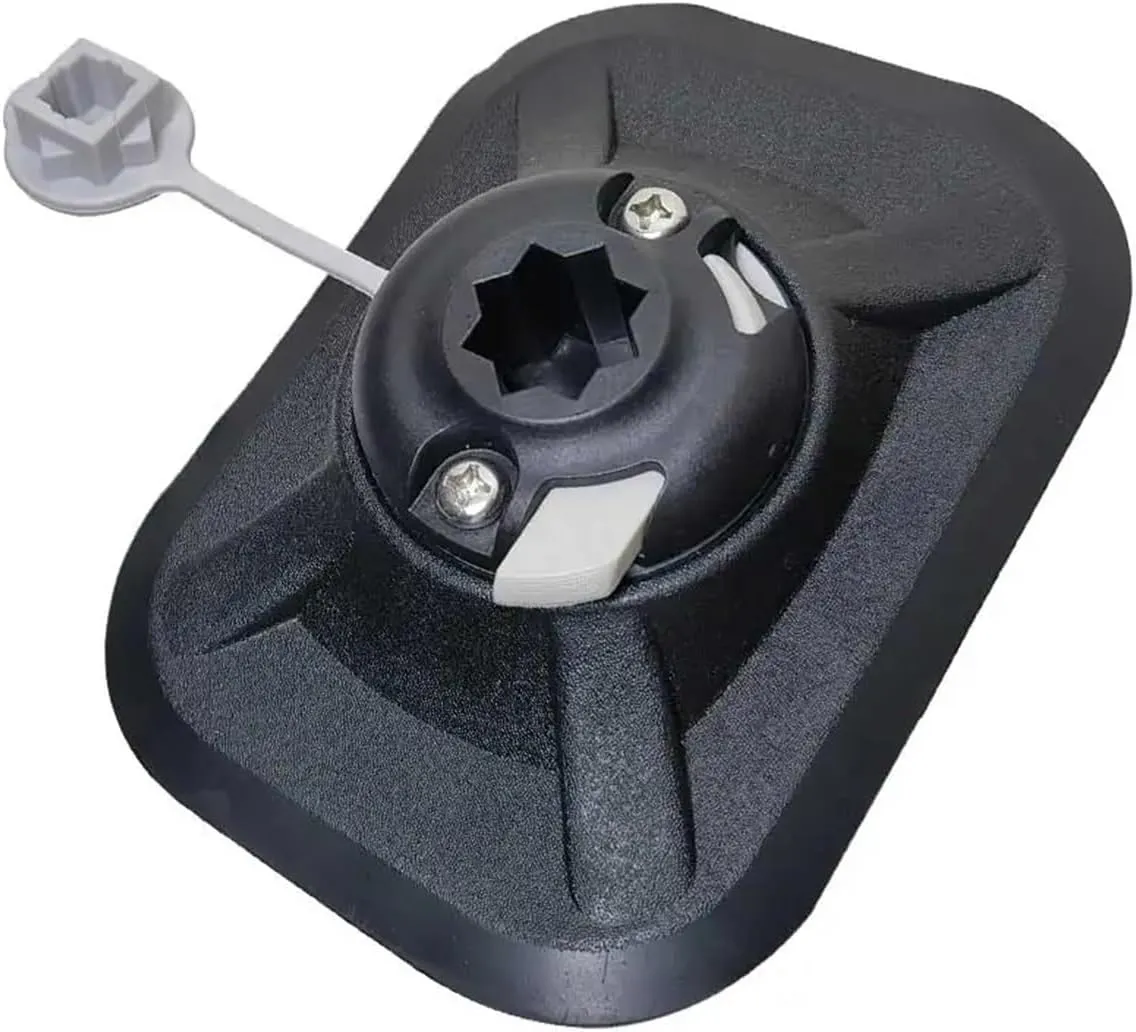 Inflatable PVC Boat Watercraft Electronics GPS Fish Finder Camera Mount Ball Base Safety Flag Mount Kit DIY Pad