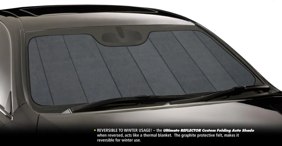 Intro-Tech AL-02-R Silver Ultimate Reflector Custom Fit Folding Windshield Sunshade for select Alfa Romeo Giulia Models