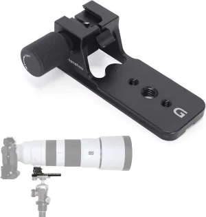 iShoot Replacement Lens Foot IS-THS260 for Sony FE 200-600mm f/5.6-6.3 G OSS Super Telephoto Zoom E-Mount Lens SEL200600G - Arca-Swiss Style - Built-in 105mm Length Quick Release Plate