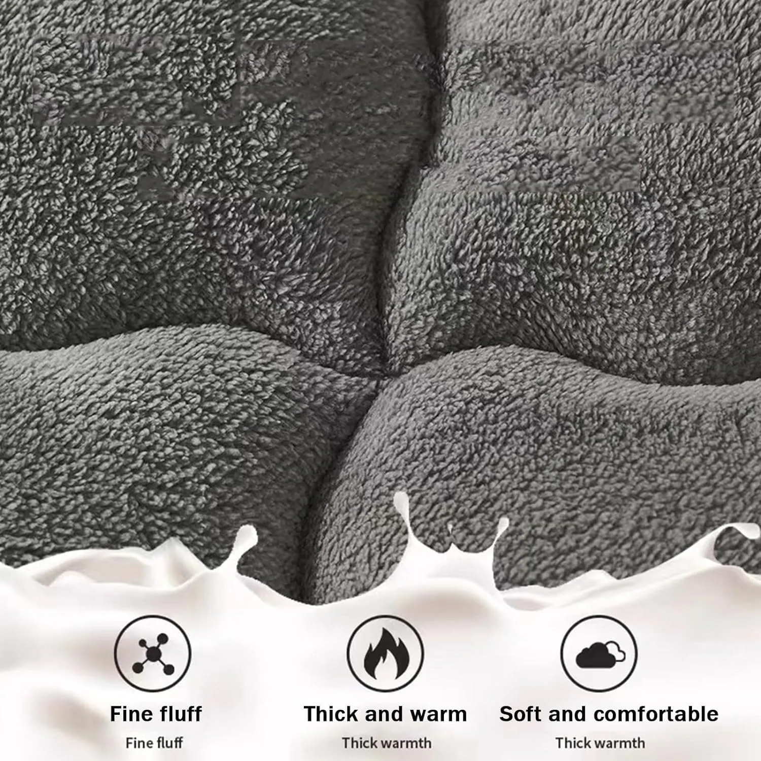 Japanese Floor Futon Mattress, Full Size Extra Thick Portable Foldable Mattress Breathable Guest Mattress (Size : 79"x87"x4"/200x220x10cm)