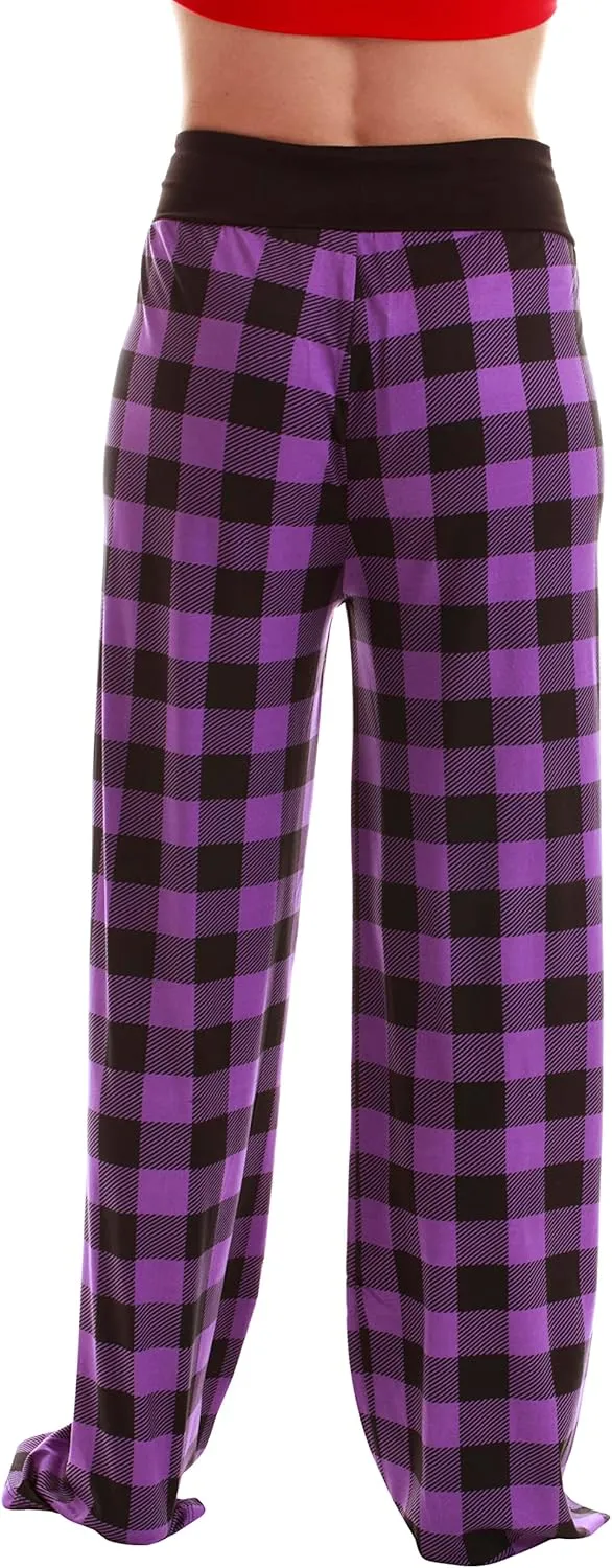 Just Love Womens Wide Leg Casual Comfy Loose Stretchy Palazzo Pajama Pants