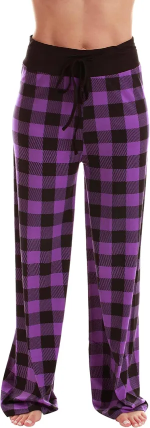 Just Love Womens Wide Leg Casual Comfy Loose Stretchy Palazzo Pajama Pants