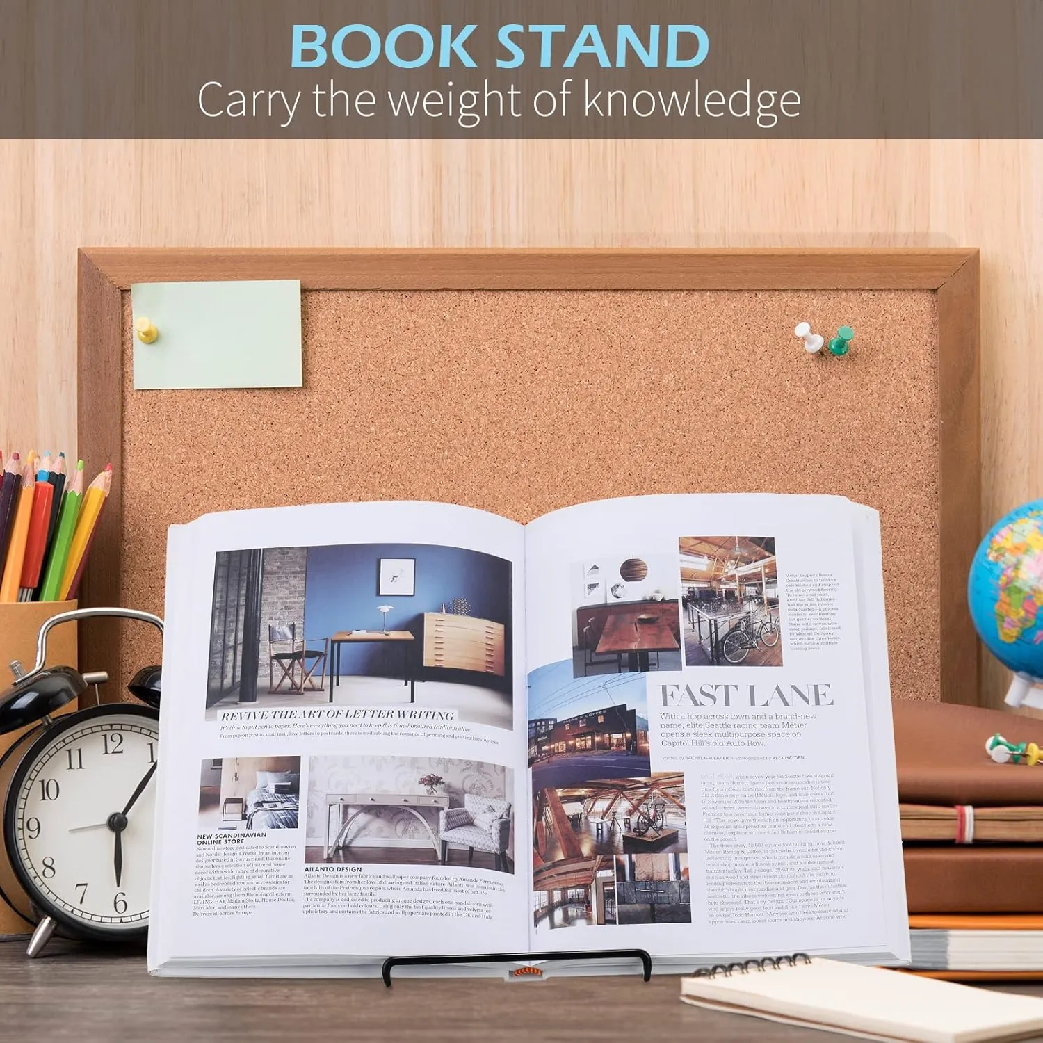 Kenning 24 Pcs Adjustable Metal Easels to Display Bulk 5. 5" x 7. 1" Book Stand Foldable Plate Stands for Display Picture Frame Photos Cookbooks(Black,Double Corners)