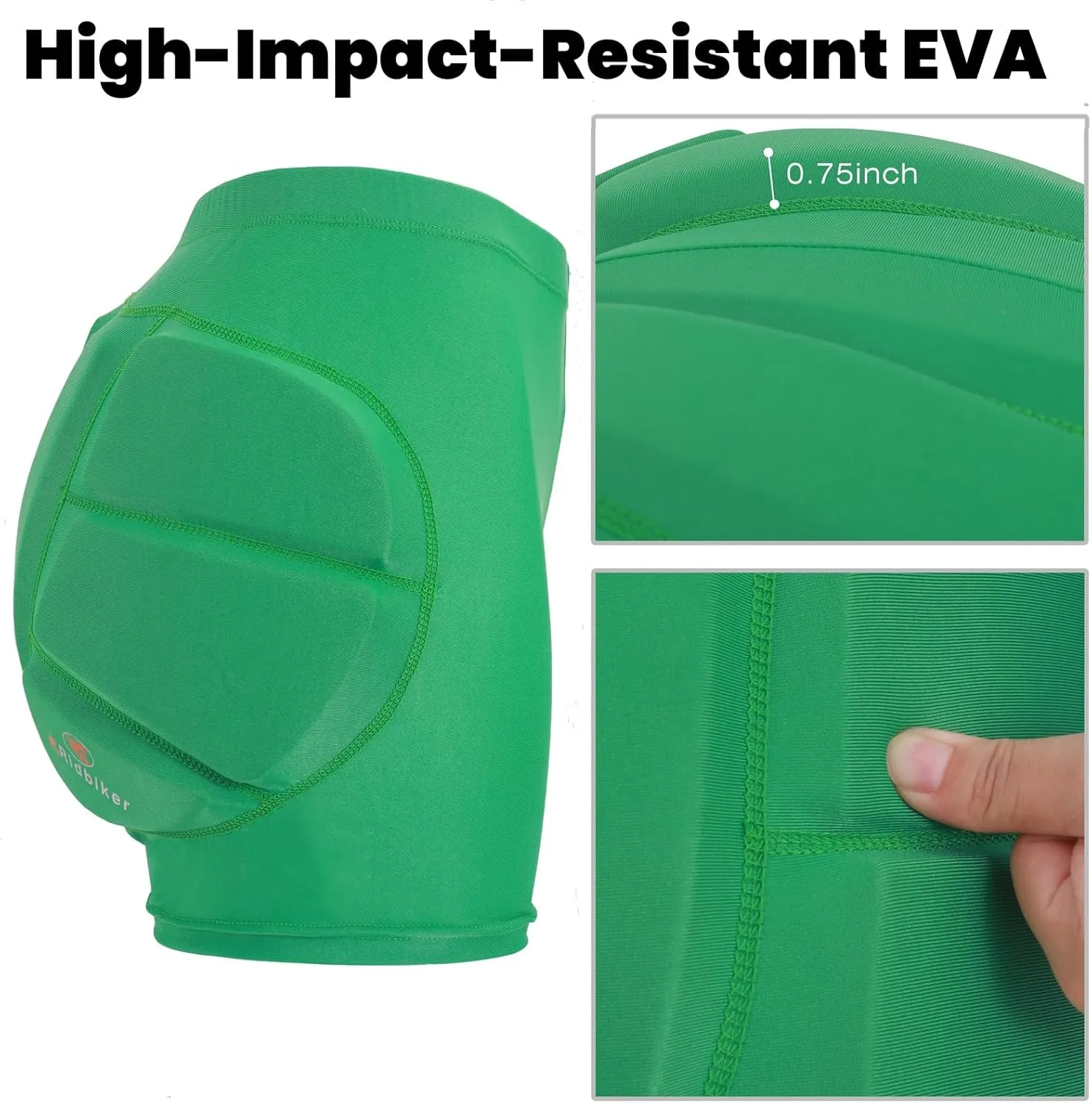 Kids Hip Butt Protection Pads Shorts, Youth Child 3D Tailbone Protective Padded Short Pants for Hockey Roller Skating Skateboarding Scooter Skiing Skating Snowboard
