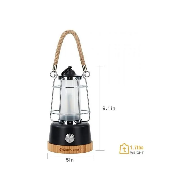 KingCamp - Adjustable Rechargeable Lantern - KOR