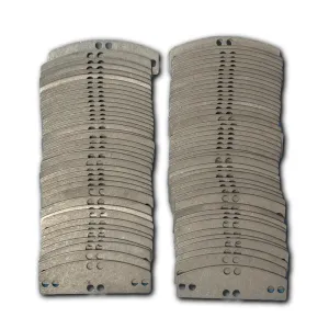 Lamellar Plates for Costuming and HEMA & SCA, Stainless Steel, 100 Pieces (1.2mm 304 Stainless Steel)
