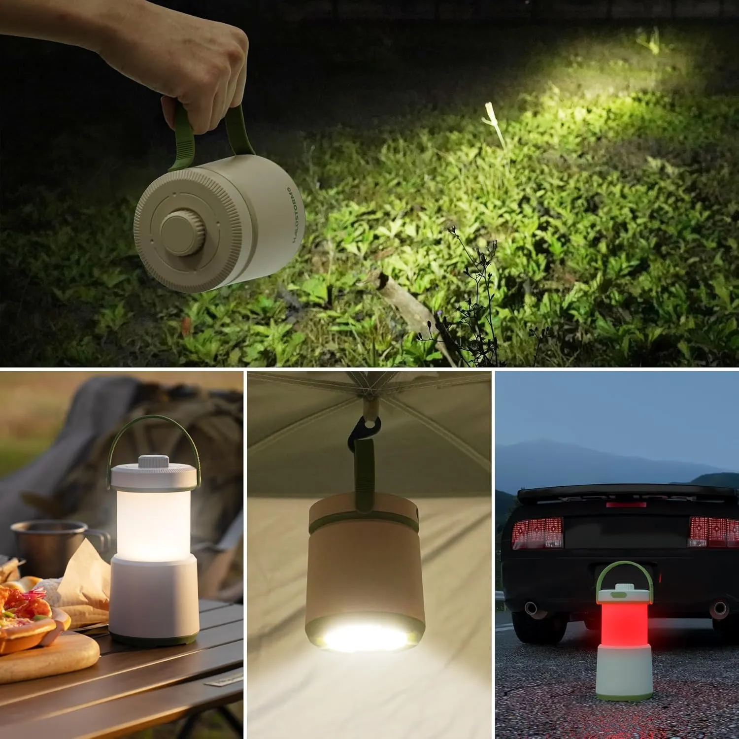 LED Camping Lantern Rechargeable, 800LM, 230Hours Runtime, 5 Modes Camping Light with Red Light, IPX4 Waterproof Lantern Flashlight for Hurricane,Emergency,Power Outages,Home,Hiking