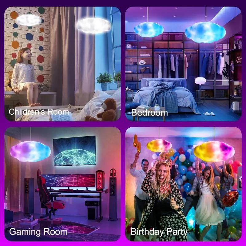 LED Cloud Lights Ceiling Lamp