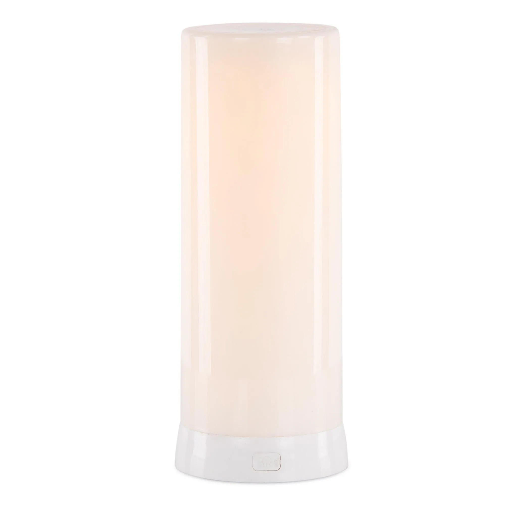 LED FIA Flame Designer Candle with White Hue 7.5"H