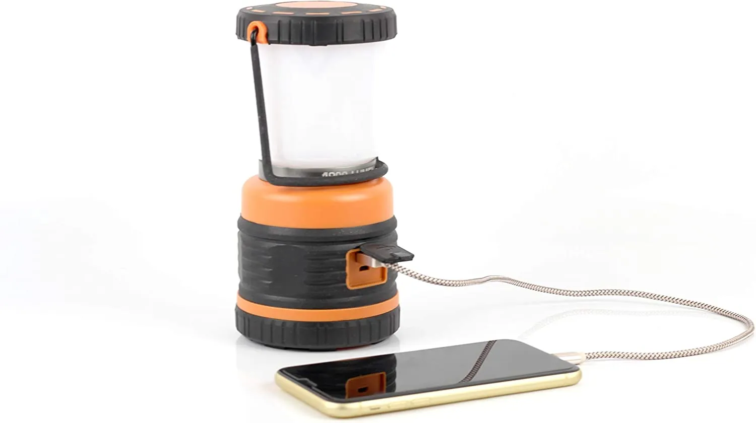 LED Lantern Light and Power Bank Combo - Rechargeable via USB - Waterproof