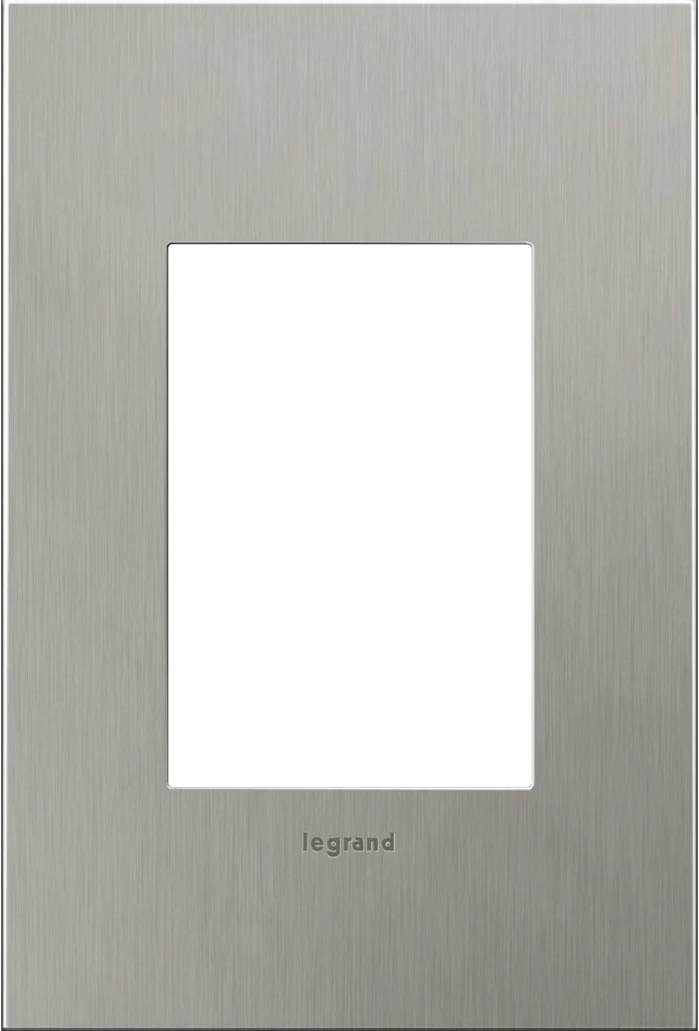 Legrand adorne Brushed Stainless Steel, 1-Gang   Wall Plate, AWC1G3BS4