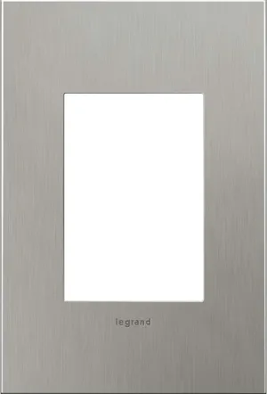 Legrand adorne Brushed Stainless Steel, 1-Gang   Wall Plate, AWC1G3BS4