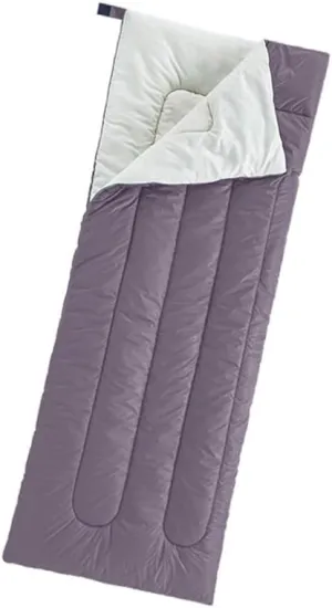 Light Spring Sub Textile Fabric Sleeping Bag, Soft and Comfortable Sleeping Bag for Adults, Breathable, Foldable, Suitable for Outdoor Activities