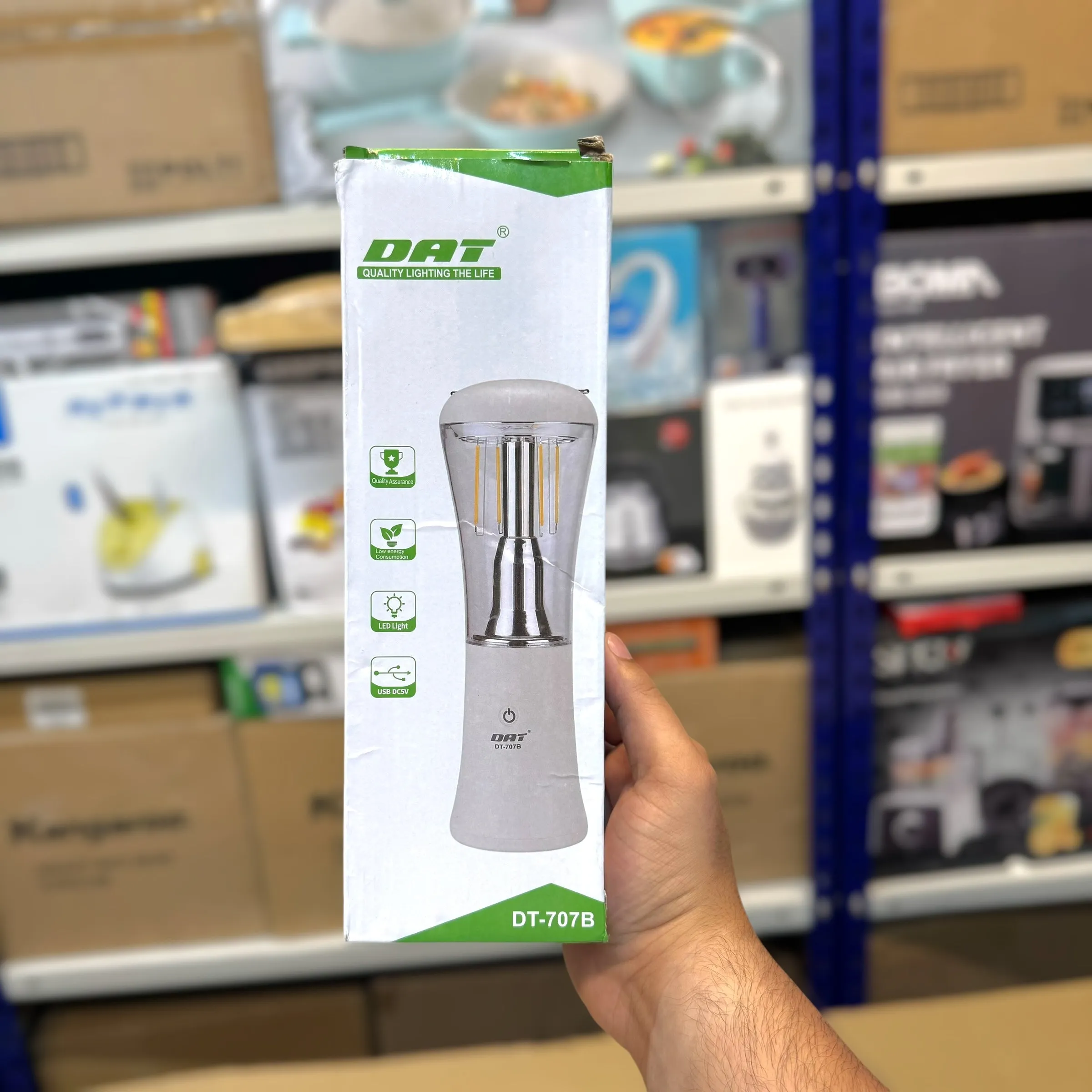 Lot Imported DAT Rechargeable Lantern