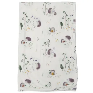 Loulou Lollipop Stretch Knit Swaddle - Hedgehogs