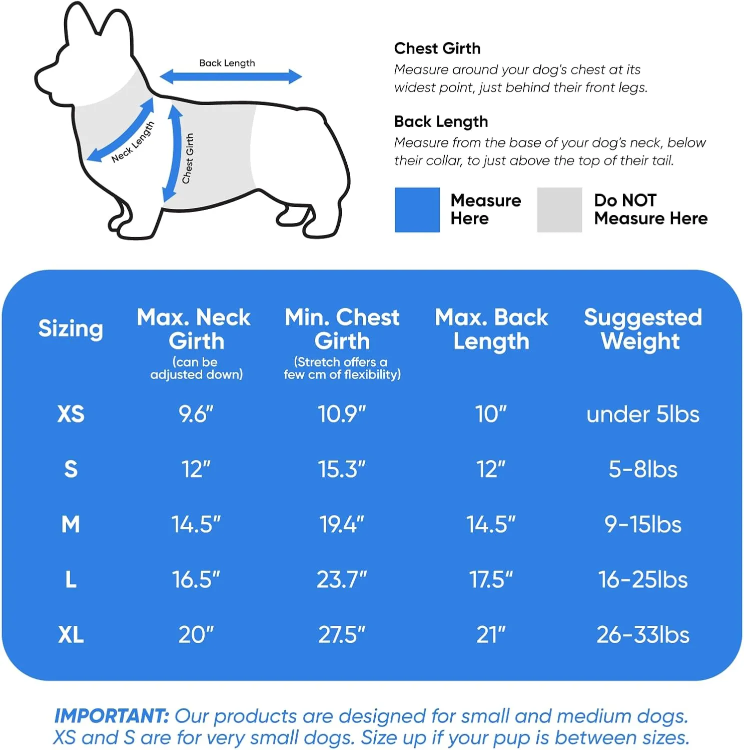 Lowrider Puffer Coat XS- Warm, Waterproof, Windproof, Reflective, Insulated Dog Coat, Rain Jacket, and Vest Jacket for Small and Medium Dogs in Cold Weather, Made with Soft and Breathable Fabric