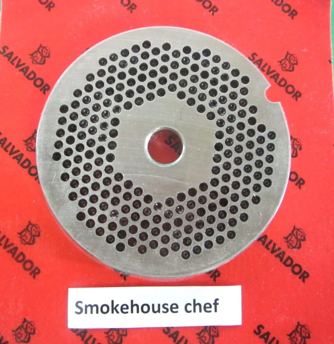 MADE IN ITALY #22 X 1/8" holes (3 MM) Small Grind Meat Grinder Disc Plate Hobart Cabelas LEM. 3mm for minced texture meats