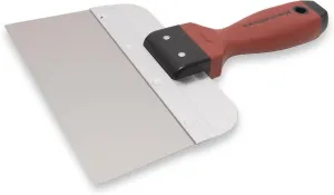 MARSHALLTOWN DuraSoft I Taping Knife,6 Inch, Stainless Steel Blade, Drywall, DuraSoft Handle, 3506SD