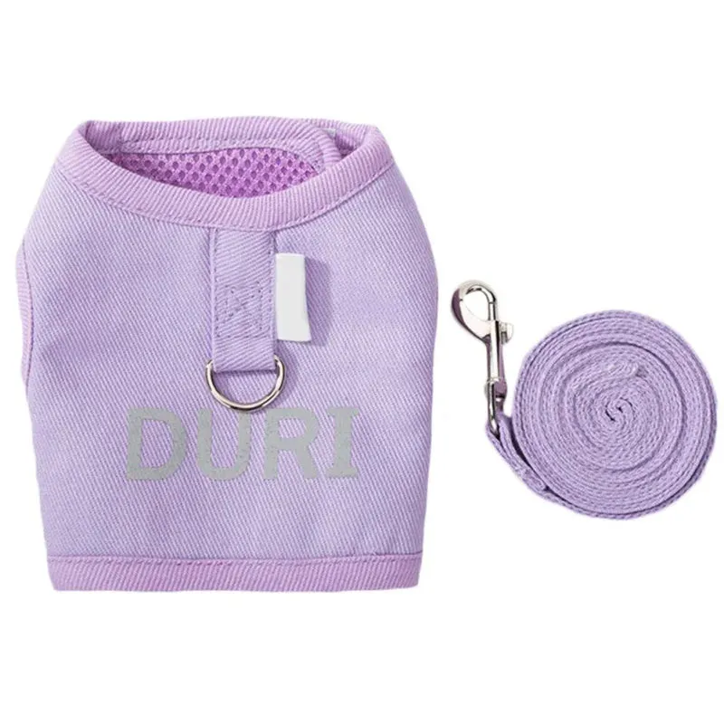 Mesh Canvas Cat Harness & Leash