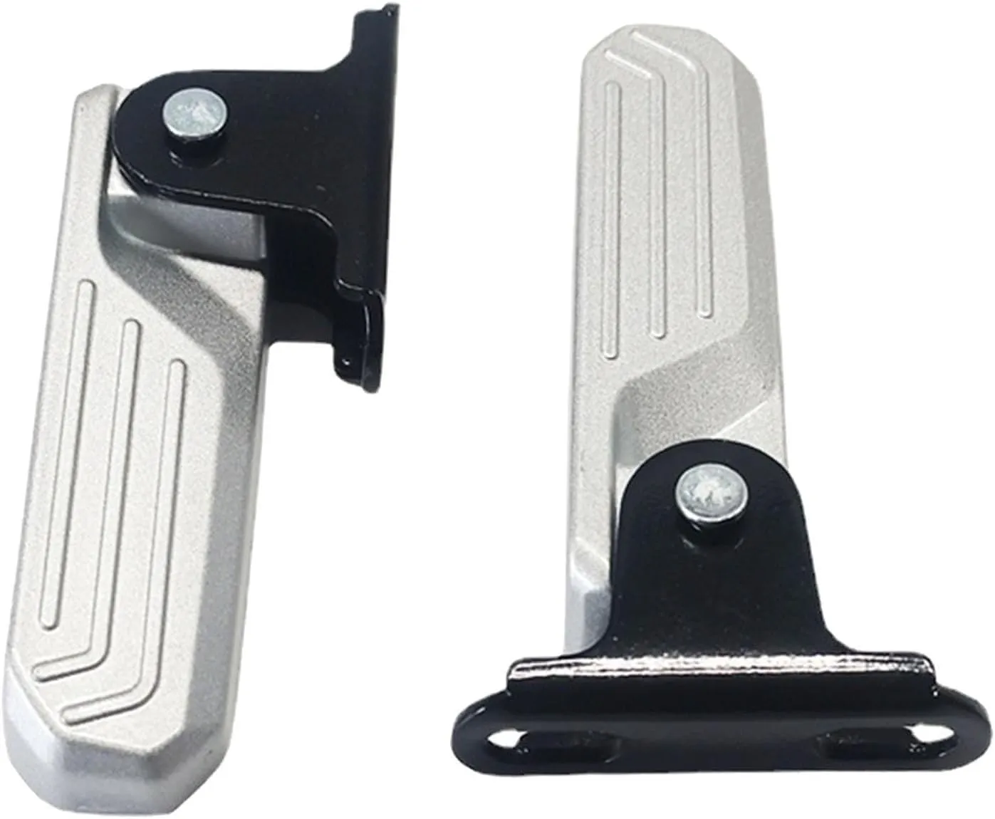 misppro 2Pcs Electric Bike Front Pedals Foot Plate Pedals Nonslip Foot Supports Folding Footrests for U1 U  F0G0VA Replace Parts