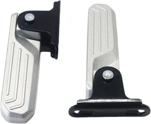 misppro 2Pcs Electric Bike Front Pedals Foot Plate Pedals Nonslip Foot Supports Folding Footrests for U1 U  F0G0VA Replace Parts