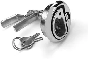 MIZUGIWA Boat Cam Latch Stainless Steel Marine,Boat Locker Latch Hatch Pull,Flush Hatch Lift with Back Plate Fasteners