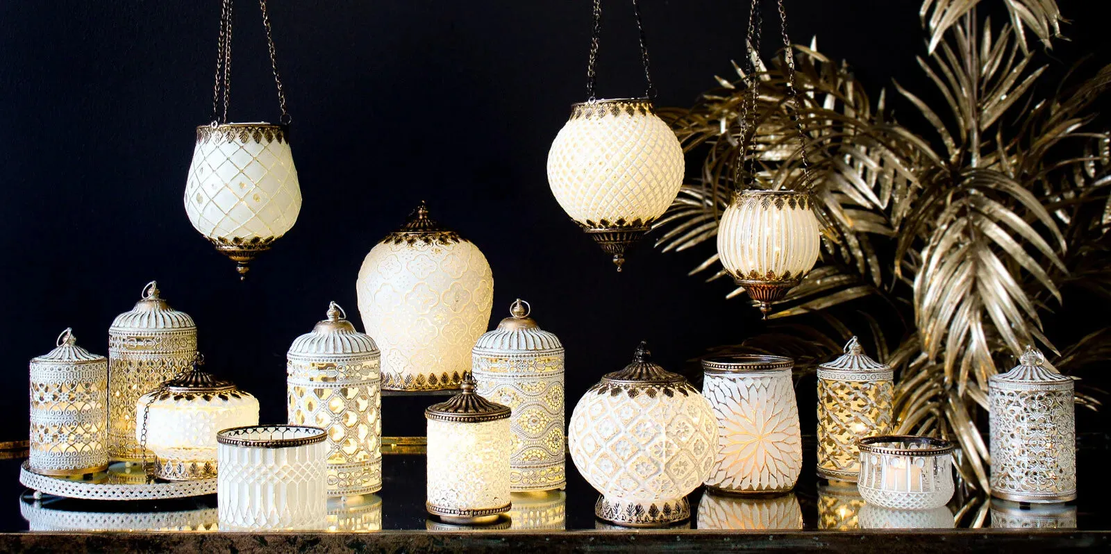 Moroc LED Large Lantern
