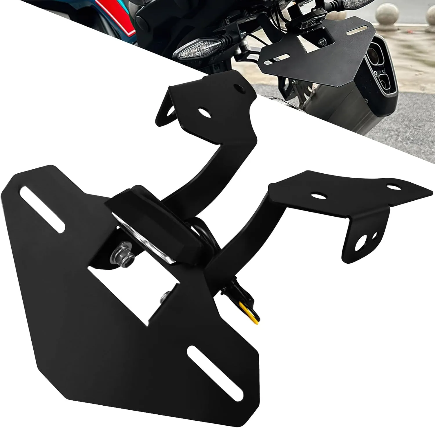 Motorcycle Tidy Tail Fender Eliminator License Plate Bracket Holder for CFMOTO IBEX 450 2024-2025 CFMOTO 450MT MT450 450 MT 2023-UP