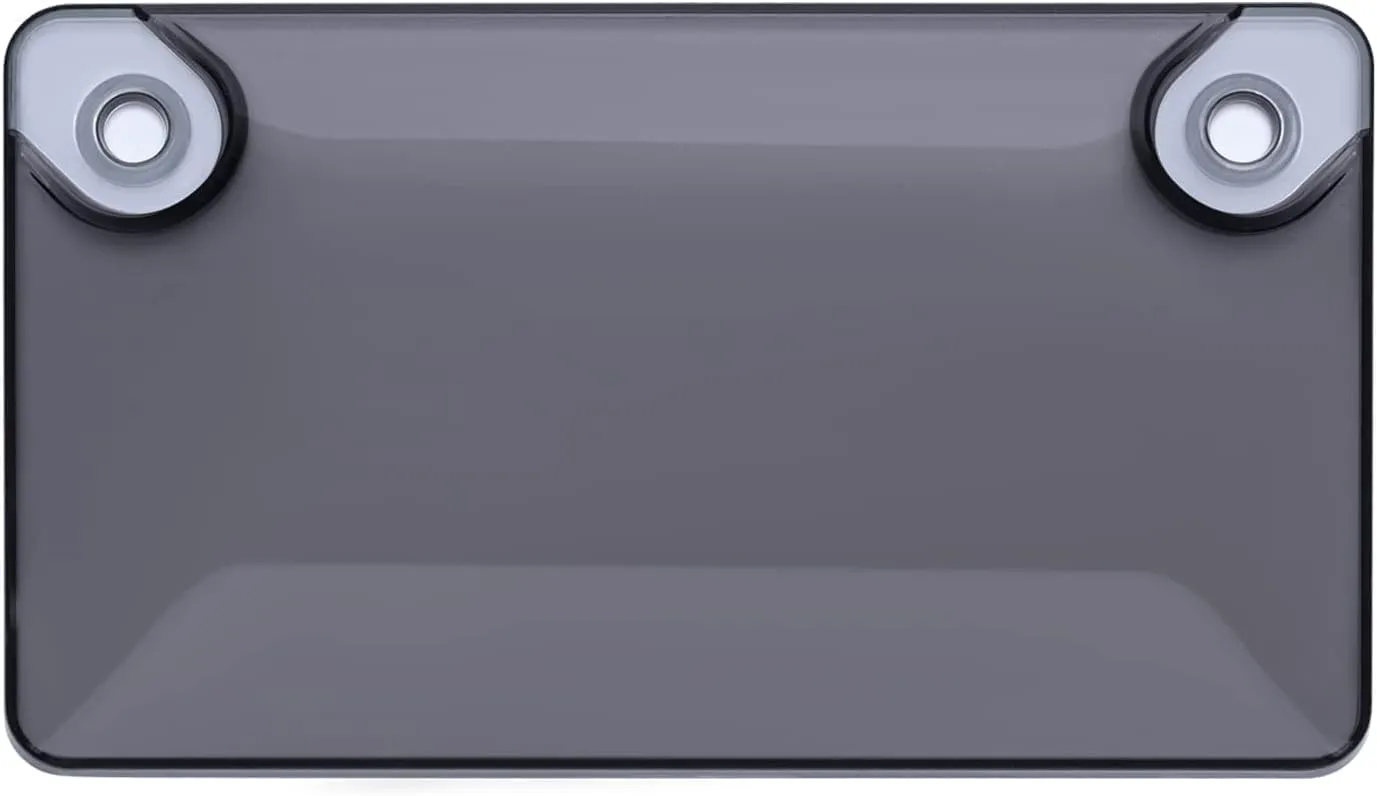 Motorcycle Unbreakable License Plate Cover (Clear-B)