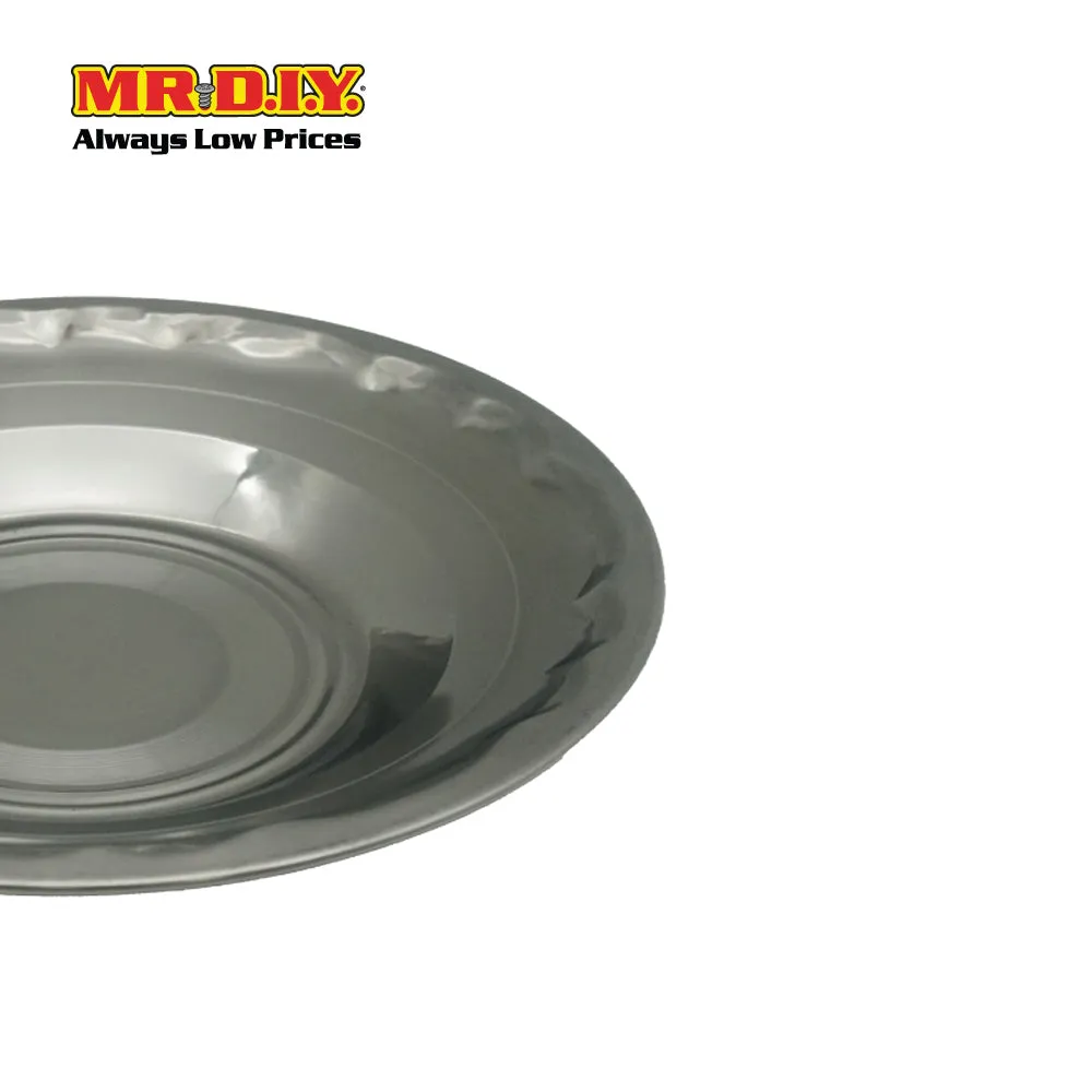 (MR.DIY) Stainless Steel Dish Serve Plate (22cm)