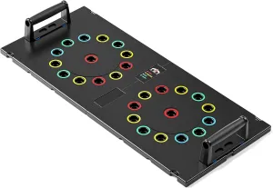 Multi-Functional Push-Up Plate. Portable and Foldable Push-up Board with Handle for Muscle Building and Strength Training