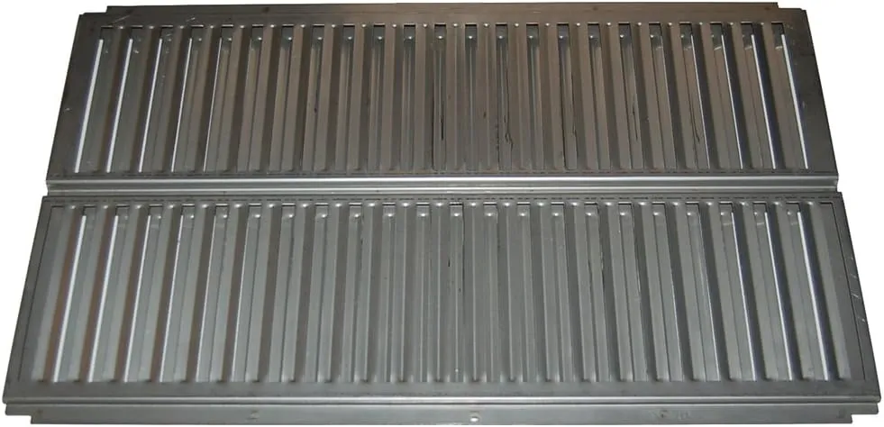 Music City Metals 99721 Stainless Steel Heat Plate Replacement for Select Ducane Gas Grill Models