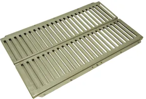 Music City Metals 99831 Stainless Steel Heat Plate Replacement for Select Ducane Gas Grill Models
