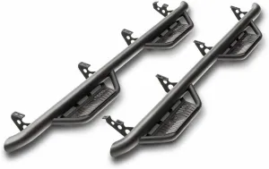 N-Fab HPC0780CC-TX Podium Step LG Textured Black 3 in. Main Tube Diameter Podium Step