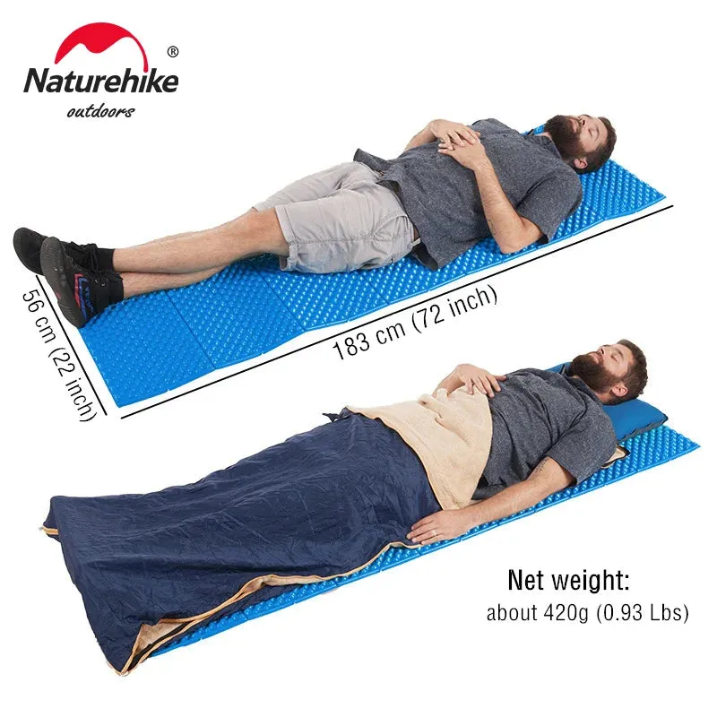 Naturehike Camping Mat Moistureproof Sleeping Pad Ultralight Foldable Camping Bed Camping Mattress Travel Hiking Sleeping Mat