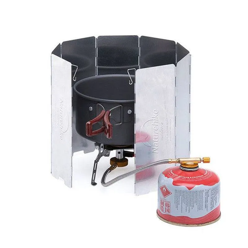 Naturehike Outdoor 8 Plates Foldable Wind Shield