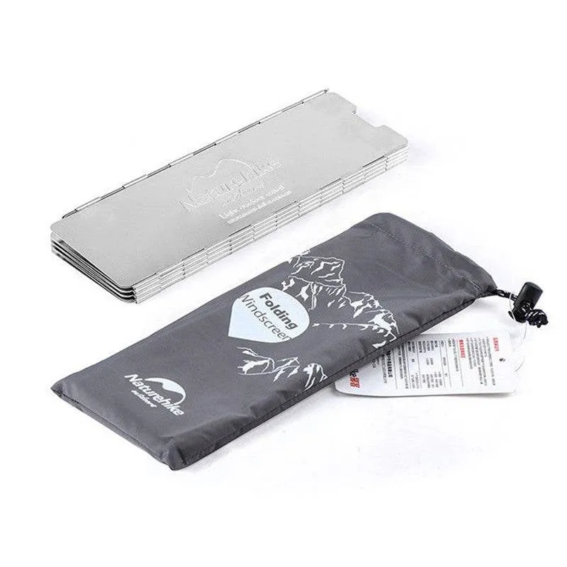 Naturehike Outdoor 8 Plates Foldable Wind Shield