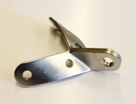 Nautos A9978-Laser Part- mast Vang Plate - Stainless Steel